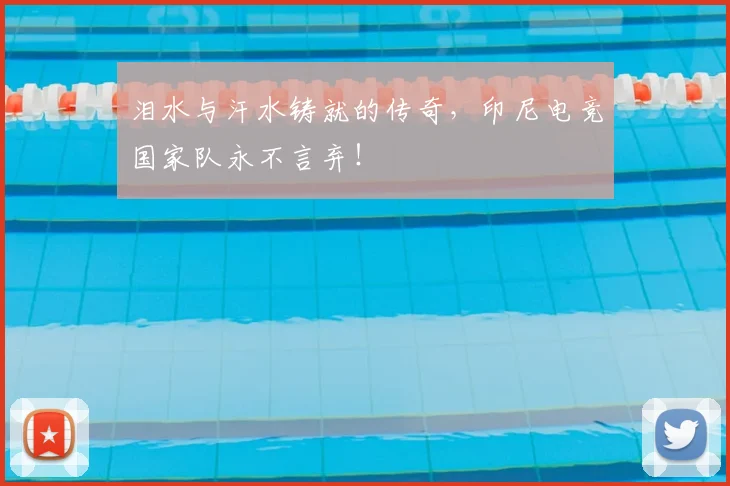 泪水与汗水铸就的传奇，印尼电竞国家队永不言弃！