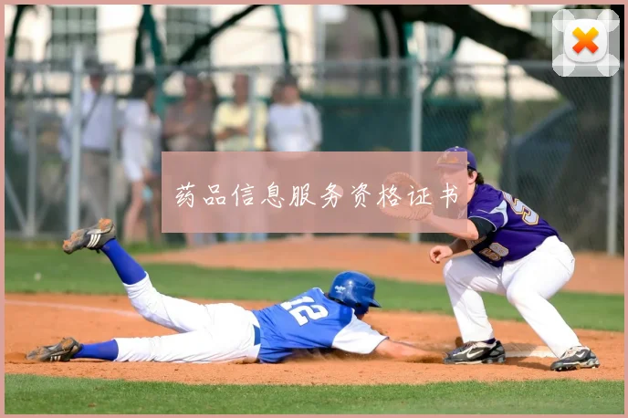 药品信息服务资格证书